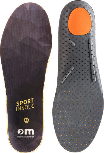 Ortho Movement Sport Insole Black 49, Black