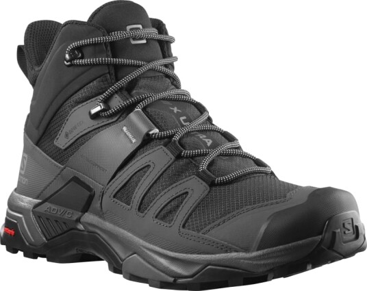 Salomon Men's X Ultra 4 Mid GORE-TEX 48, Black/Magnet/Pearl Blue