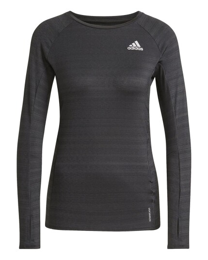 Adidas ADI Runner L/S W Black/Refsil (Storlek XS)