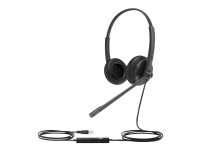 Yealink UH34 Dual Teams  Hodesett  on-ear  kablet  USB  svart