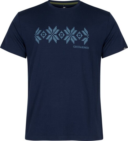 Gridarmor Men's Larsnes Merino T-Shirt Blå S Man