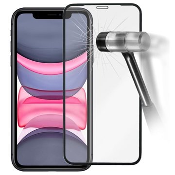 Prio 3D iPhone XR / iPhone 11 Skjermbeskytter i Herdet Glass - Svart