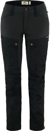 Fjellreven  Keb Trousers Curved W Reg Dame 550 Black 38