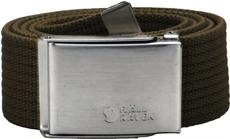 Fjellreven Canvas Belt Dark Olive(#584A30) Dame