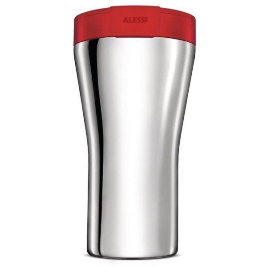 Alessi  Caffa termokopp 40 cl rød