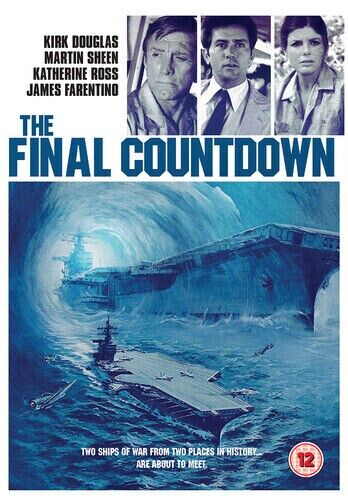 The Final Countdown DVD 2015 Kirk Douglas, Taylor DIR cert 12 English Brand New