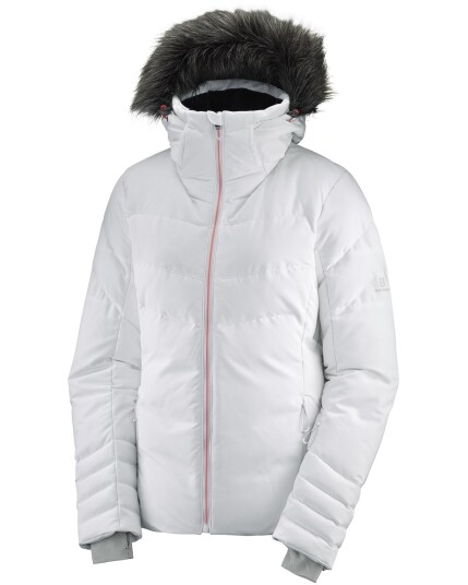 Salomon Icetown Jacket W White (Storlek L)