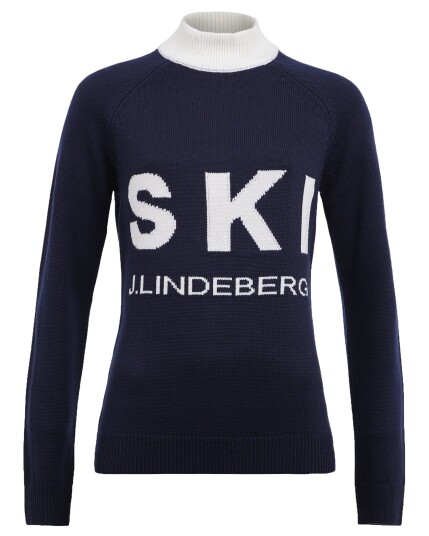 J.Lindeberg Ada Knitted Ski Sweater W JL Navy (Storlek XS)