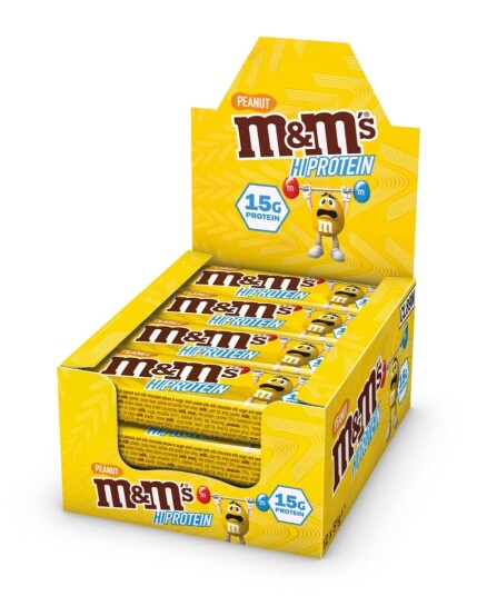 M&M Protein Bar - Peanut - 12x51g