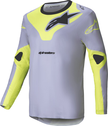 Alpinestars Crosstrøye  Racer Veil Grå-Fluo Gul