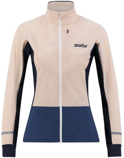 Swix Motion Premium Jacket W Peach Whip/ Lake Blue M