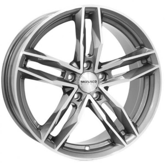 Monaco Rr8m Anthracite Polish 8x18 5x112 ET35 B66.5