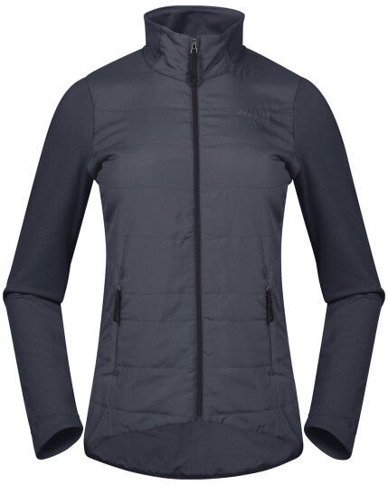 Bergans Stranda Hybrød Jacket W Dk Navy/Dk Navy Mel/Dk Fogblue (Storlek L)