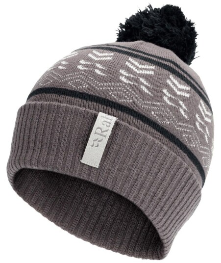 Rab Khroma Bobble Beanie Black/graphene