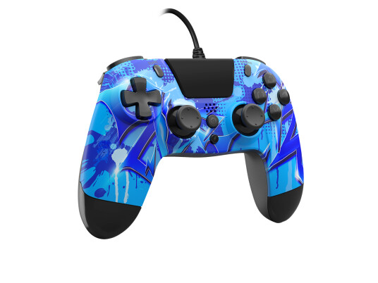 Gioteck PS4 VX-4 WIRED CONTROLLER BLUE LIGHTNING