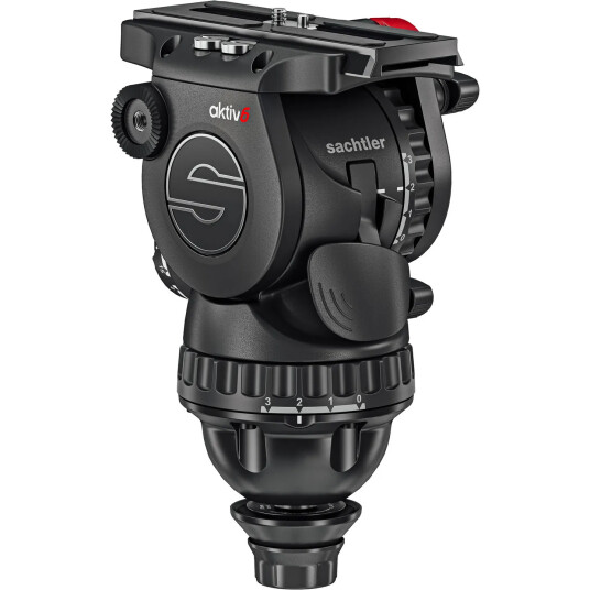 Sachtler Aktiv6 Sideload Fluid Head 0-8kg video hode 75mm Bowl