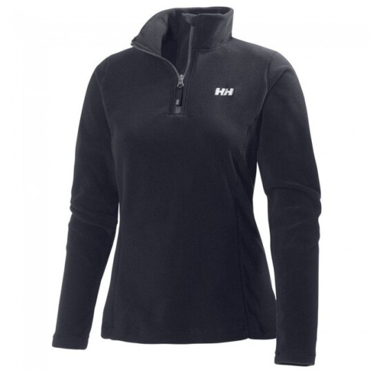 Helly Hansen Daybreaker 1/2 zip Fleece, Dame, Black