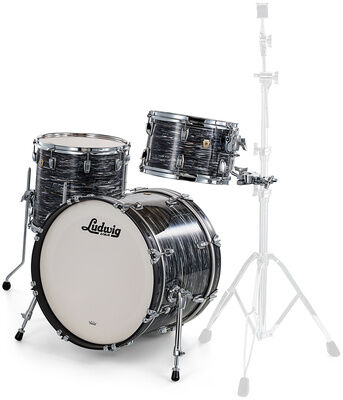 Ludwig Classic Maple Downbeat Svart O