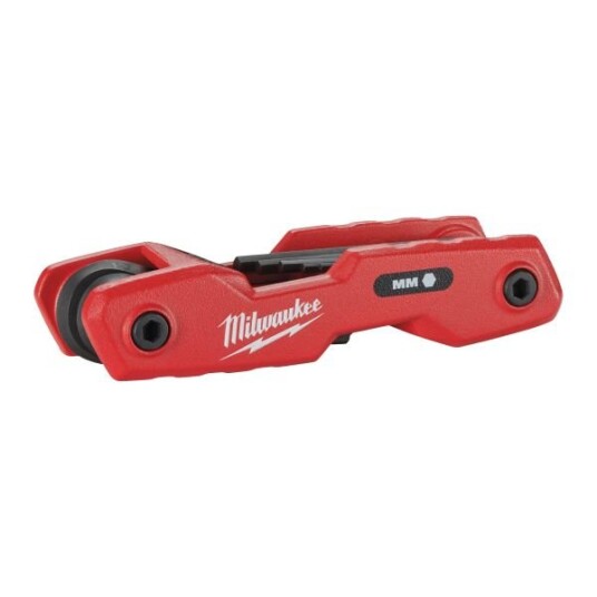 Milwaukee 4932480978 Sekskantnøkkelsett Sammenleggbare, 1,5-8 mm, 8 stk, Håndverktøy