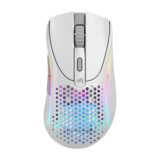 Glorious Model D 2 Wireless - Matte White - Gaming mus - Optisk - 5 - Hvit