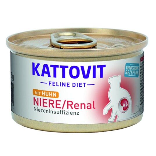 Kattovit Nyre/Renal 12 x 85 g - Kylling