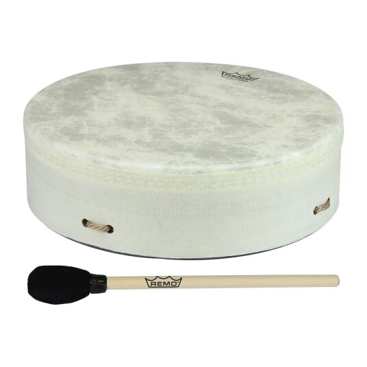 Remo Standard Buffalo Drum 14 x 3.5 White