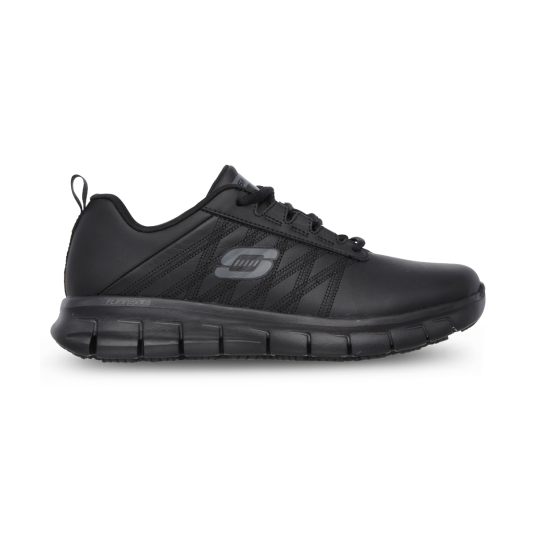 Skechers Sure Track Erath arbeidssko, svart, OB, 1 par ,SBG-76576ECBLK 35