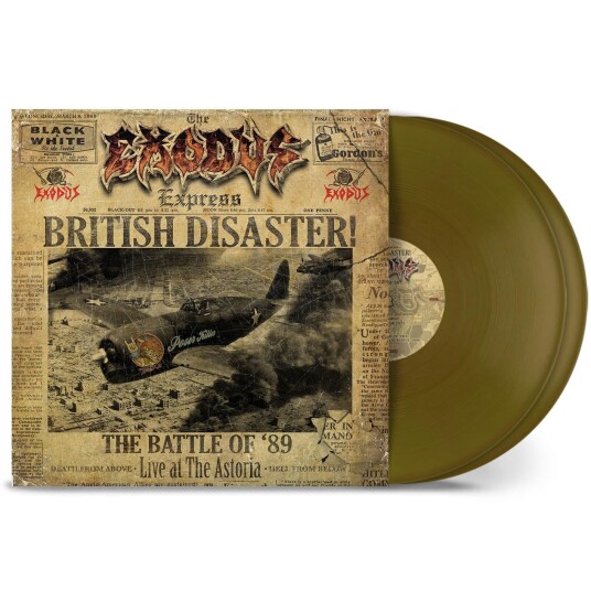 Exodus  British Disaster: The Battle of '89 Live at the Astoria  LP/Vinyl