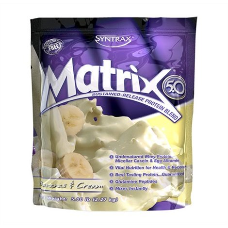 Matrix 5.0 Whey Protein Banana Cream 2.41kg