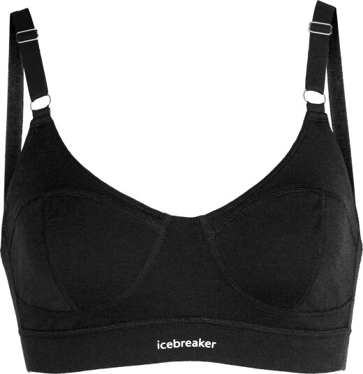 Icebreaker Queens Clasp Bra black