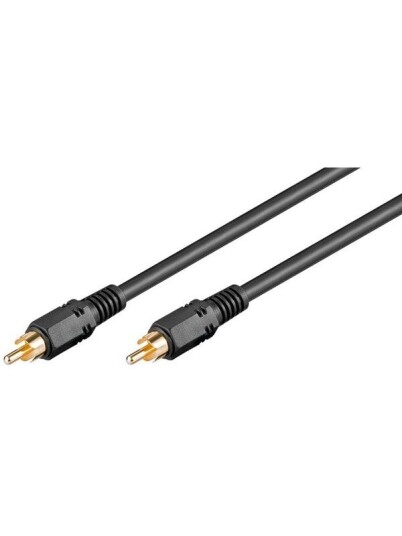 Pro RCA Mono Cable - Svart - 20m