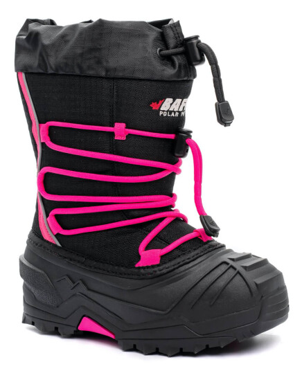 Baffin Kids' Snogoose Sort/rosa US 3 / EU 35