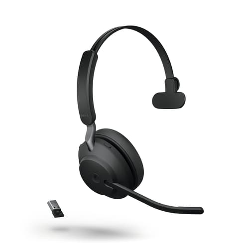 Jabra Evolve2 65 Uc Hodesett Usb-a Mono Svart