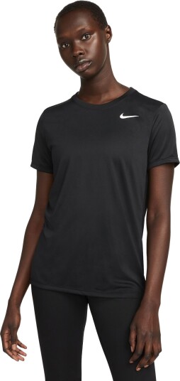 Nike Dri-Fit T-Shirt Dame Black/White XS