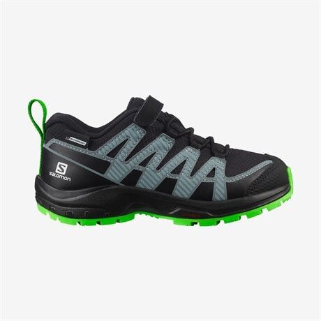 Salomon XA PRO V8 CSWP Black/Green (#262228,#77C43C) Barn 27