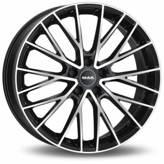 Mak Speciale-D Black Machined Face 10x21 5x112 ET42 B66.6