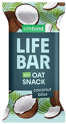 Lifefood Glutenfri Havrebar Coconut Bliss Øko - 40 g