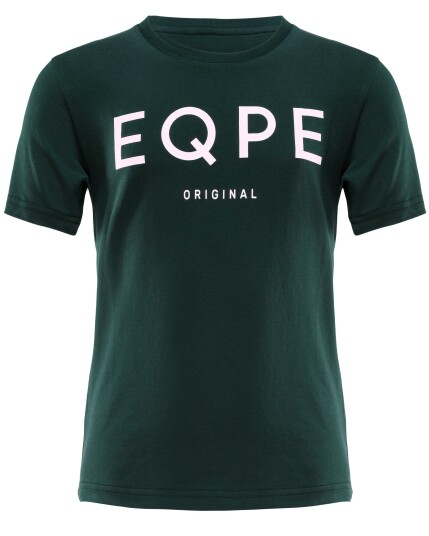 EQPE Qanuk Slack Tee JR Deep Forest Green (Storlek 158/164)