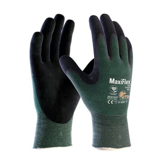 ATG MaxiFlex Dark Green Cut 3B HT hansker, 12 par ,SBG-34-8743 8