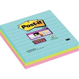 Post-it SuperS 101x101mm linj Miami (3)