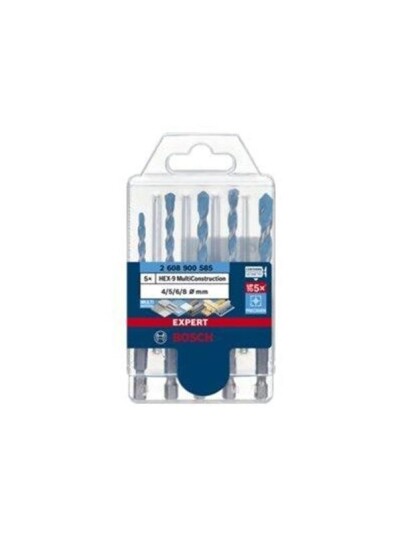 Bosch BORSÃ-T HEX MULTICONSTRUCTION 4-8MM 5 STK