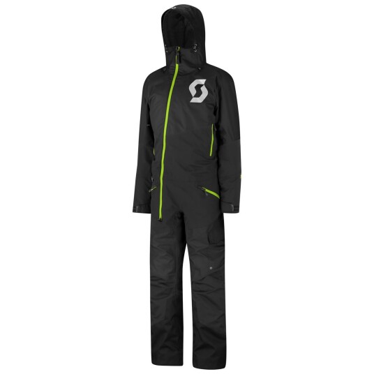 Scott Back-X Dryo Monosuit - So/Grø, S Enkel, prisgunstig monosuit med seler