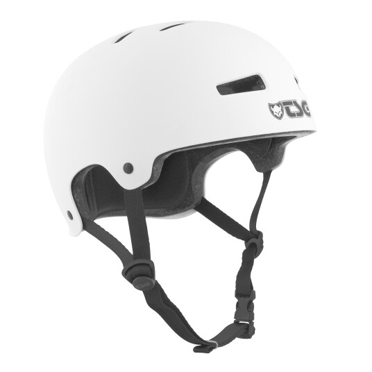 TSG Evolution BMX Helmet 18, sykkelhjelm L/XL (57-59cm) Satinwhite