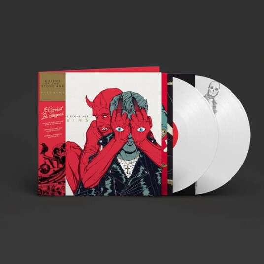 Queens Of The Stone Age Villains Limited White Edition 2lp Vinyl