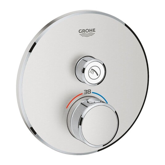 Grohe Grohtherm SmartControl termostat Supersteel