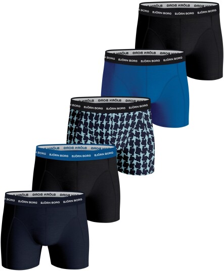 Bjørn Borg Cotton Stretch Boxer 5pk Mp Multipack S