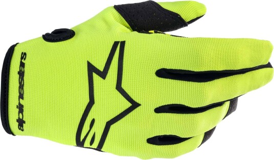 Alpinestars Full Bore Ungdom Motocross Hansker M Gul