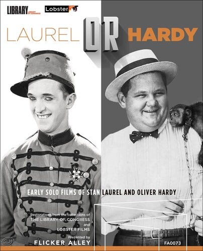 Laurel Or Hardy: Early Solo Films Of Stan Laurel And Oliver Hardy