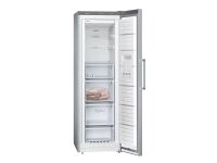 Siemens iQ300 GS36NVIEP - Fryser - stående - bredde: 60 cm - dybde: 65 cm - høyde: 186 cm - 242 liter - Klasse E - inox-lettrens