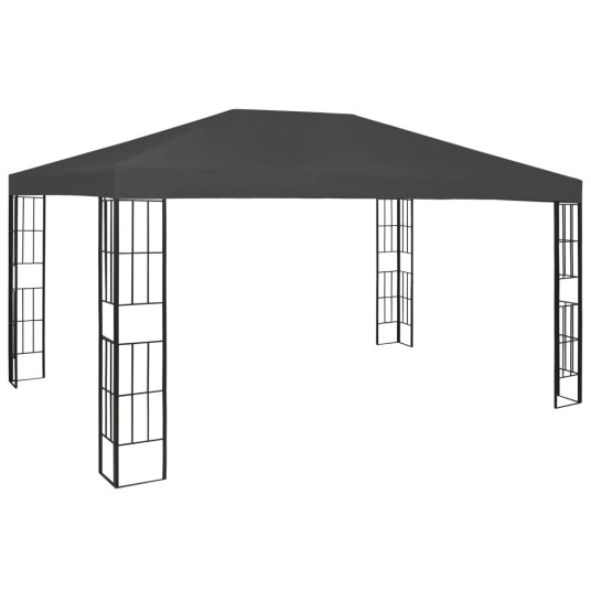 vidaXL Paviljong 3x4 m antrasitt